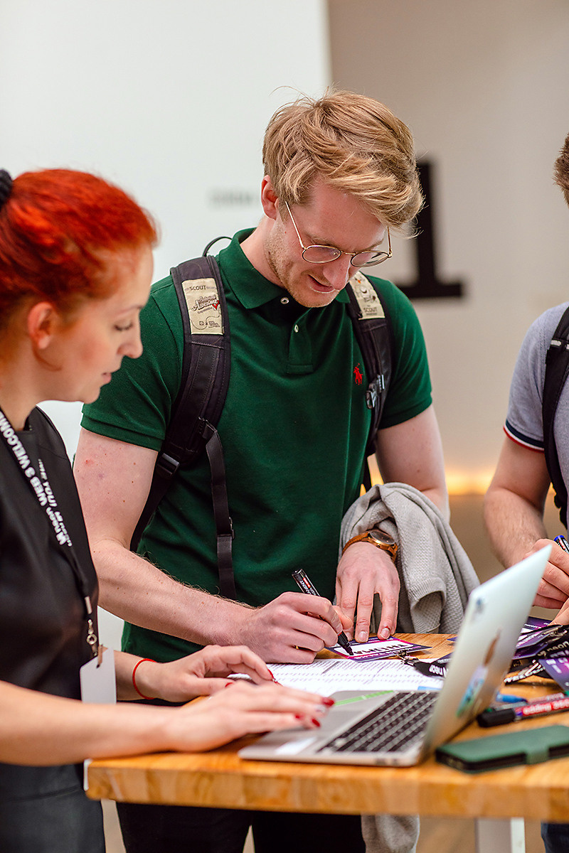 IT Conference photoshoot at EYE Museum, Amsterdam. Art photographer in Amsterdam, the Netherlands Irina Dzhul