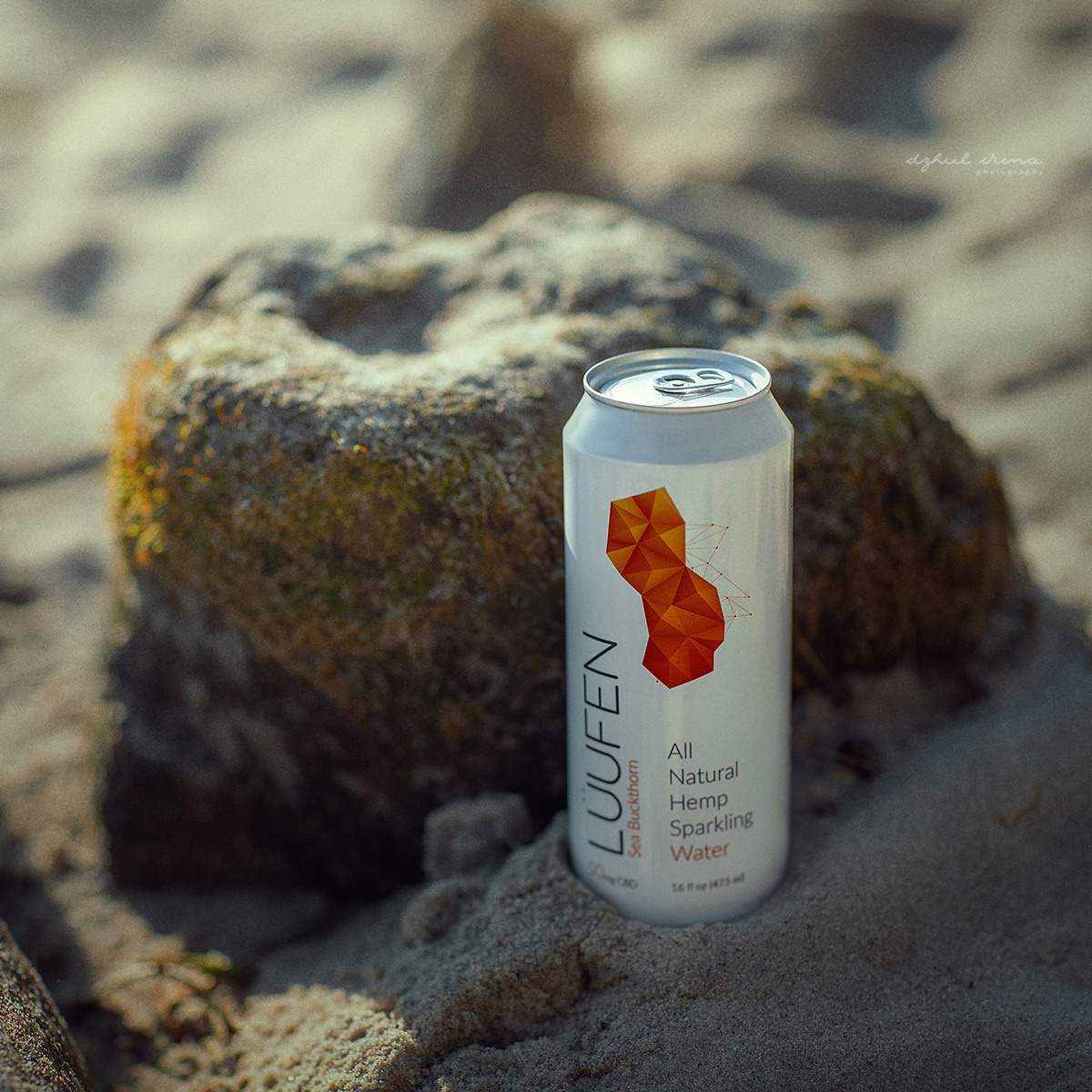 Shooting for the brand. Vikings drink LUUFEN. Symbol Compass. Art photographer in Amsterdam, the Netherlands Irina Dzhul