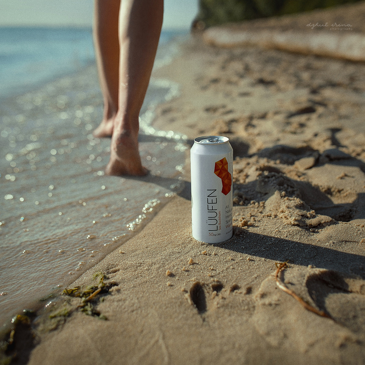 Shooting for the brand. Vikings drink LUUFEN. Symbol Compass. Art photographer in Amsterdam, the Netherlands Irina Dzhul