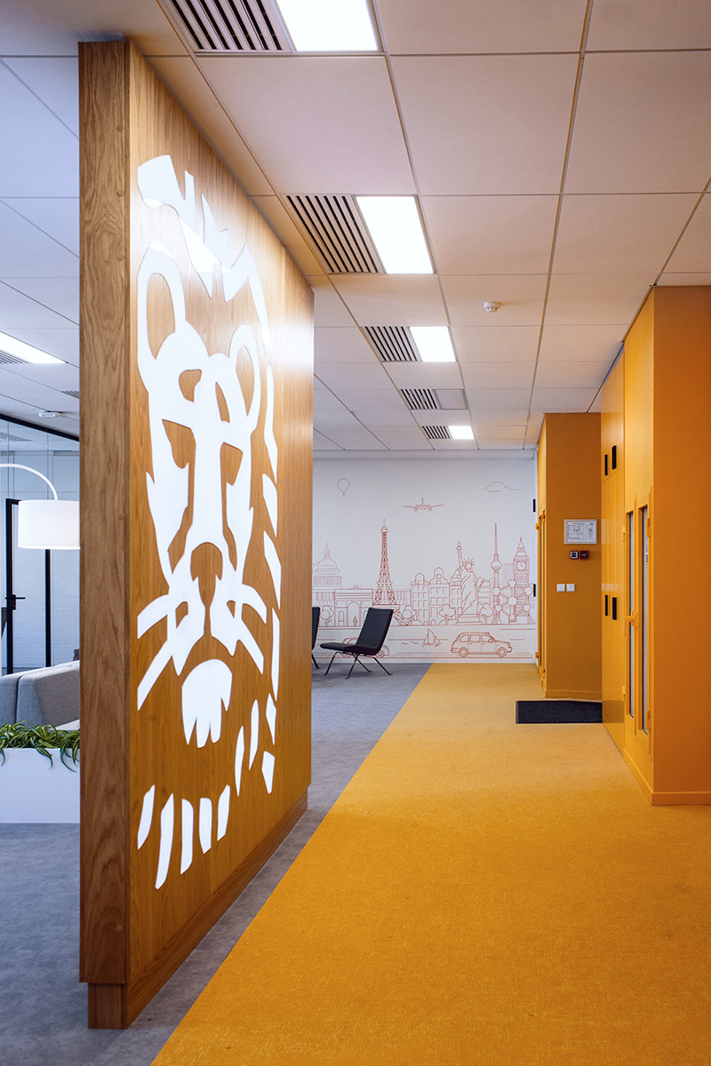 Photoshoot of ING Bank Interiors. Art photographer in Amsterdam, the Netherlands Irina Dzhul