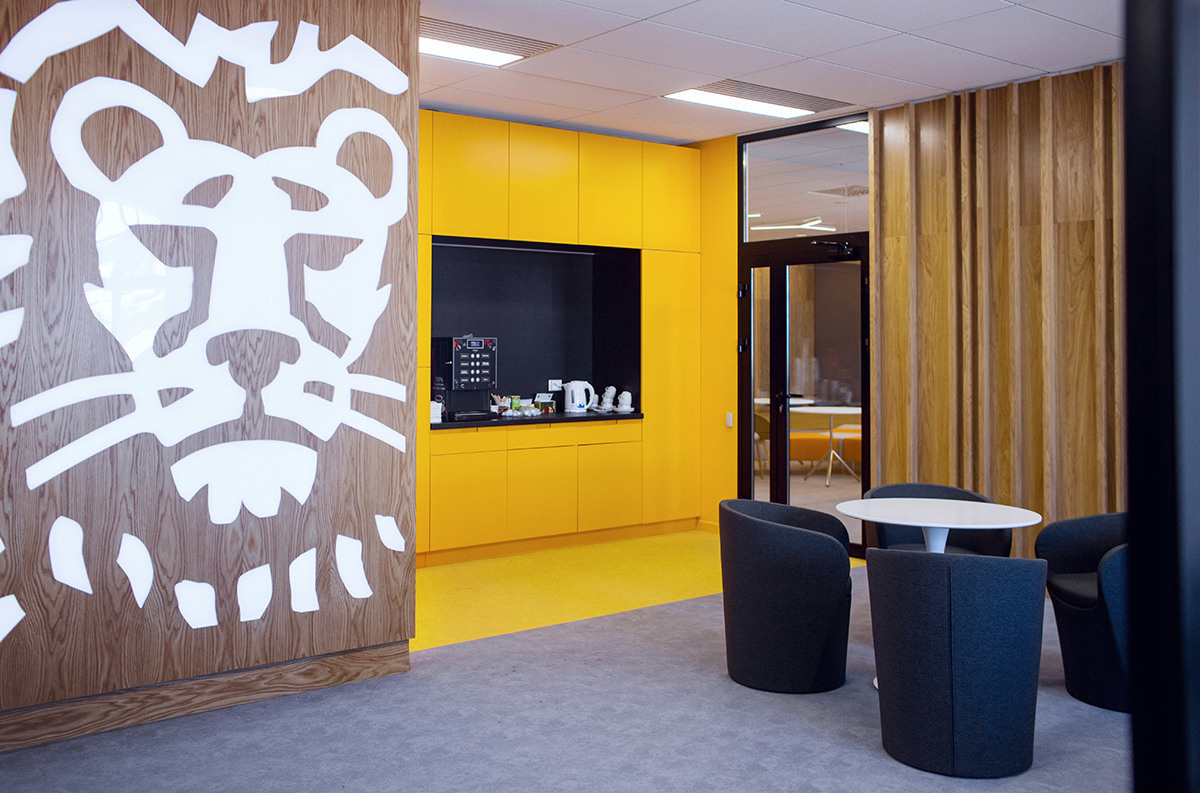 Photoshoot of ING Bank Interiors. Art photographer in Amsterdam, the Netherlands Irina Dzhul