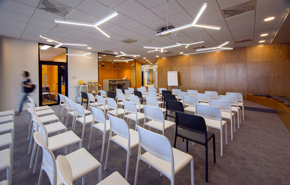 Photoshoot of ING Bank Interiors. Art photographer in Amsterdam, the Netherlands Irina Dzhul