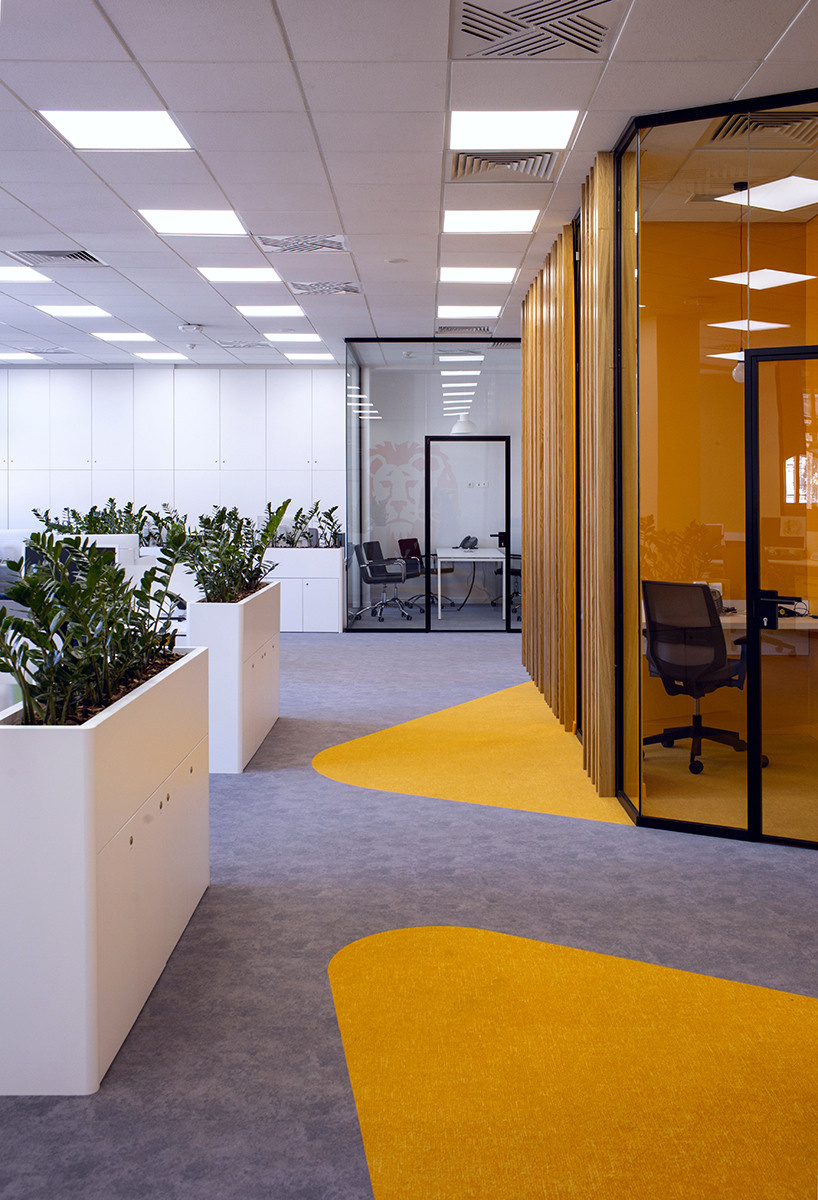 Photoshoot of ING Bank Interiors. Art photographer in Amsterdam, the Netherlands Irina Dzhul