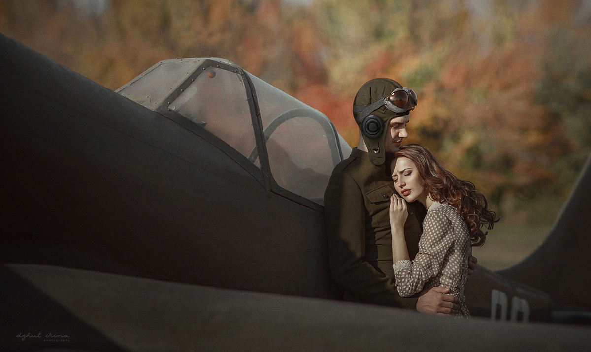 Vintage LOVE STORY photoshoot. Art photographer in Amsterdam, the Netherlands Irina Dzhul