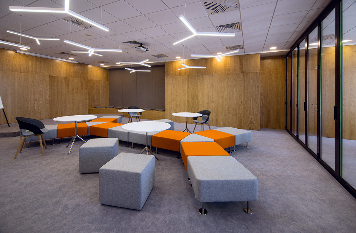 Photoshoot of ING Bank Interiors. Art photographer in Amsterdam, the Netherlands Irina Dzhul