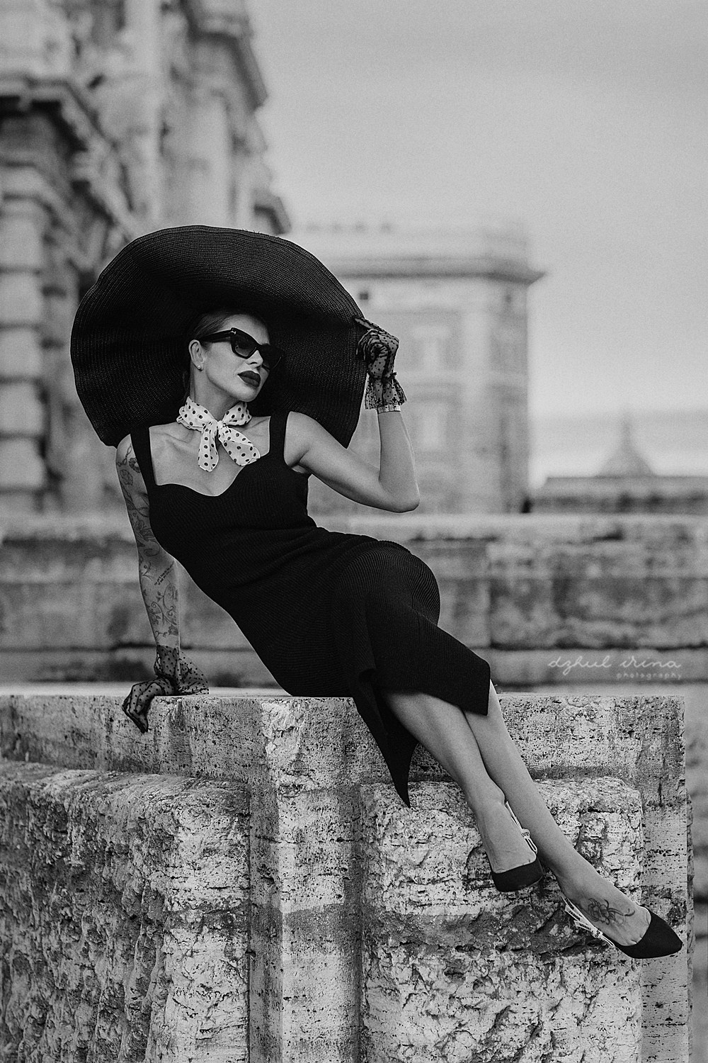 Fine art Retro Rome. Art photographer in Amsterdam, the Netherlands Irina Dzhul