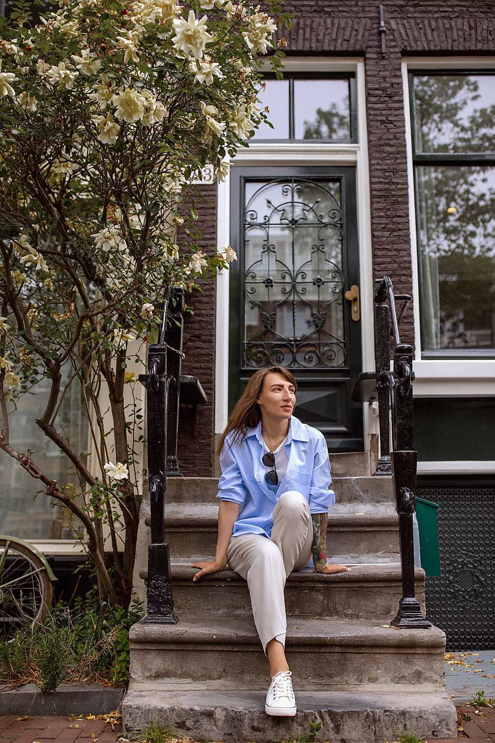 Individual photoshoot in Amsterdam city. Art photographer in Amsterdam, the Netherlands Irina Dzhul