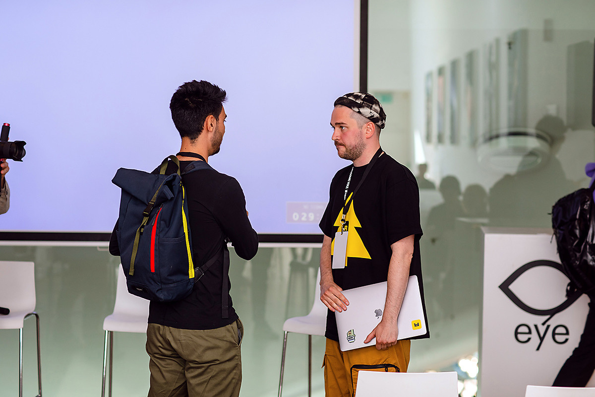 IT Conference photoshoot at EYE Museum, Amsterdam. Art photographer in Amsterdam, the Netherlands Irina Dzhul