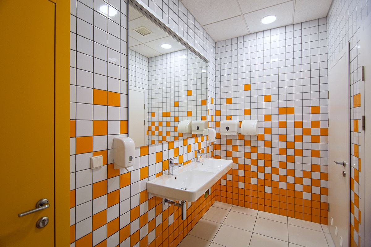 Photoshoot of ING Bank Interiors. Art photographer in Amsterdam, the Netherlands Irina Dzhul