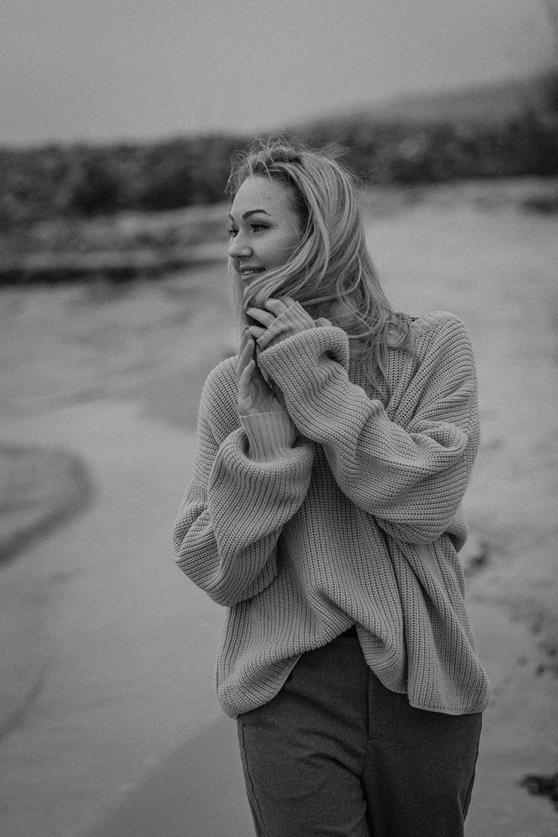 Black and white personal shooting. Art photographer in Amsterdam, the Netherlands Irina Dzhul