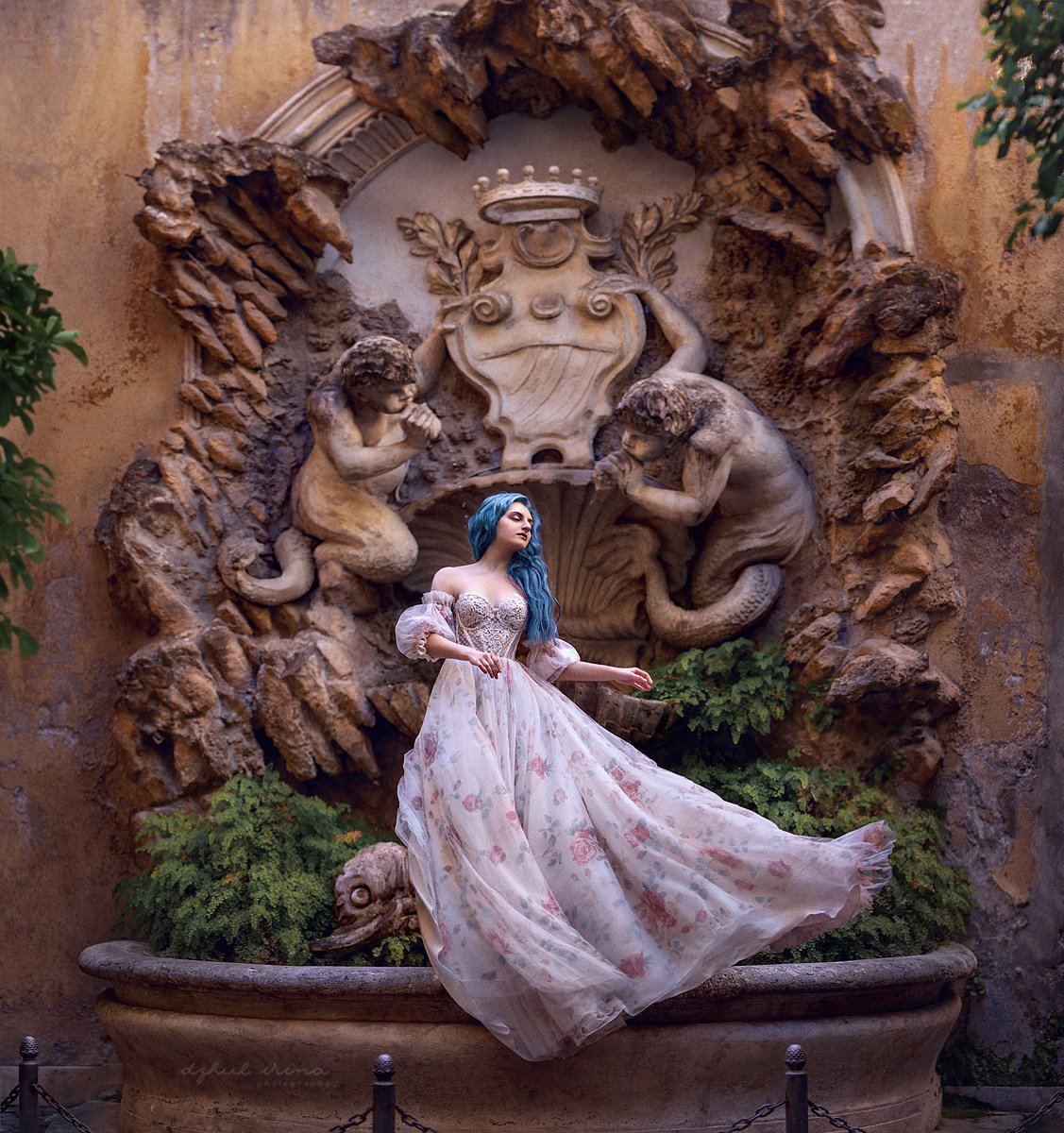 ROMAN FOUNTAIN. Art photographer in Amsterdam, the Netherlands Irina Dzhul