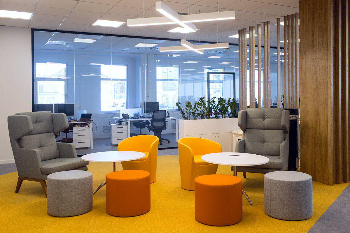 Photoshoot of ING Bank Interiors. Art photographer in Amsterdam, the Netherlands Irina Dzhul