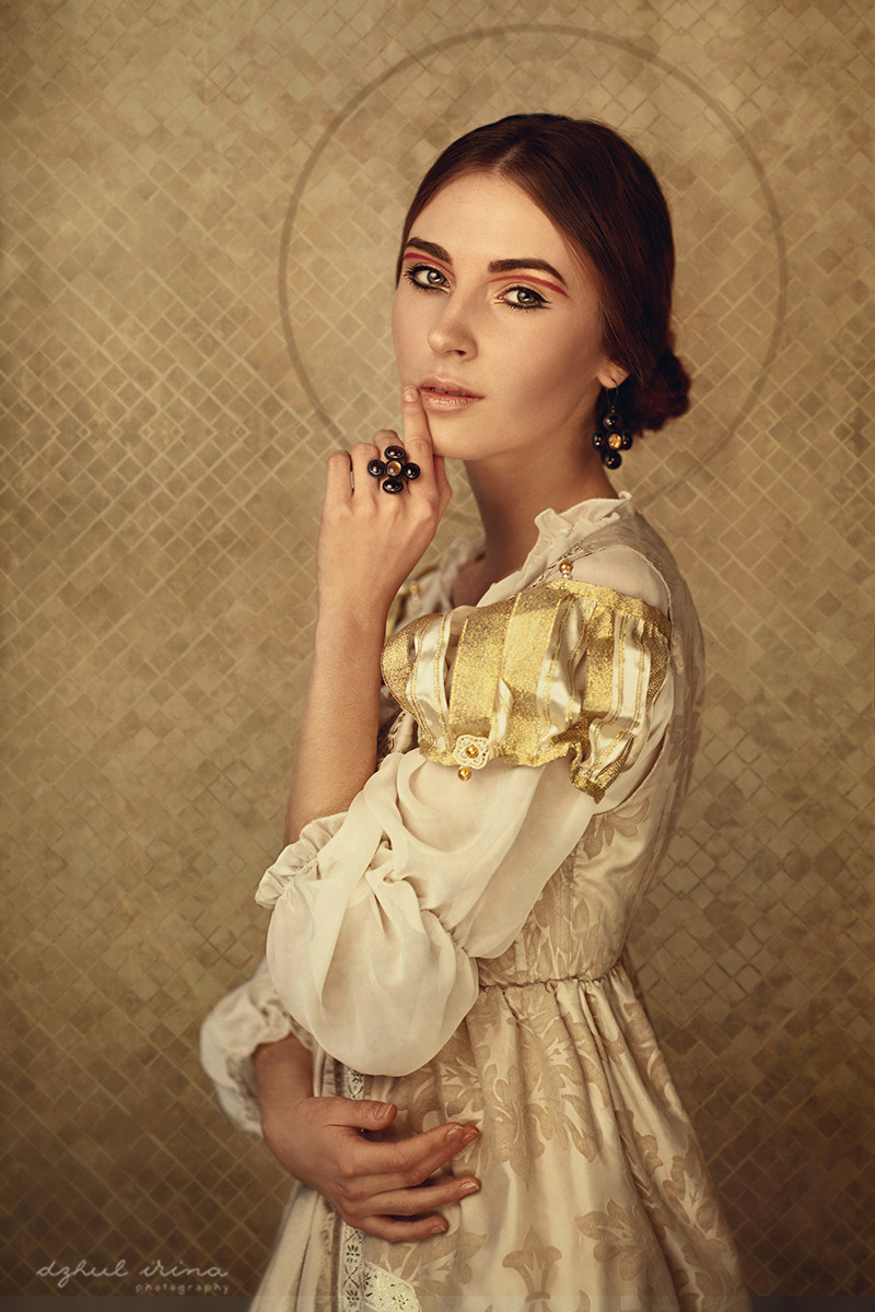 Brand photoshoot for Jewellery Byzantium. Art photographer in Amsterdam, the Netherlands Irina Dzhul