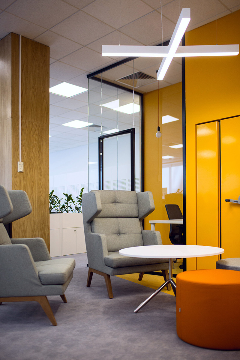 Photoshoot of ING Bank Interiors. Art photographer in Amsterdam, the Netherlands Irina Dzhul