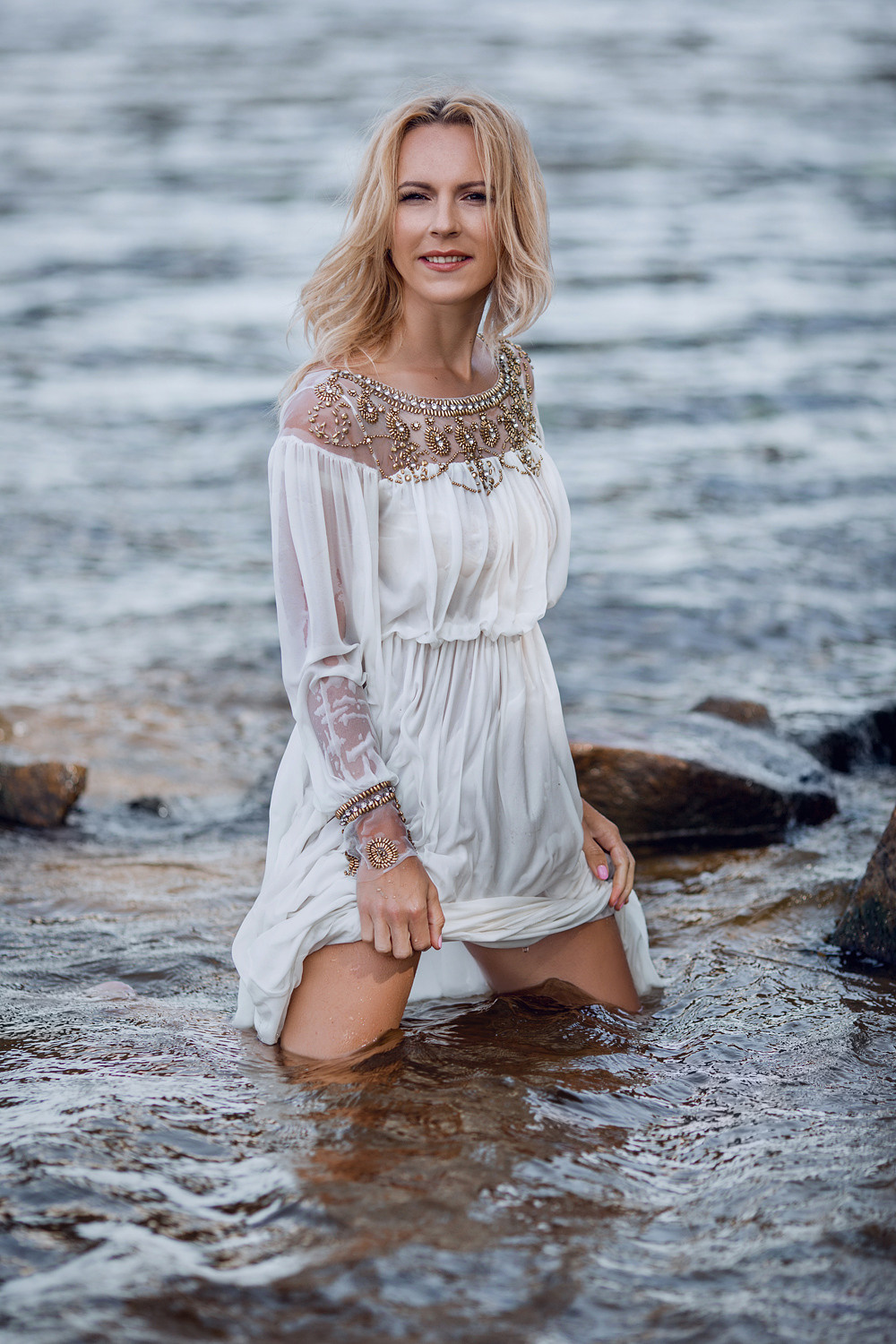 Individual beach photoshoot. Art photographer in Amsterdam, the Netherlands Irina Dzhul