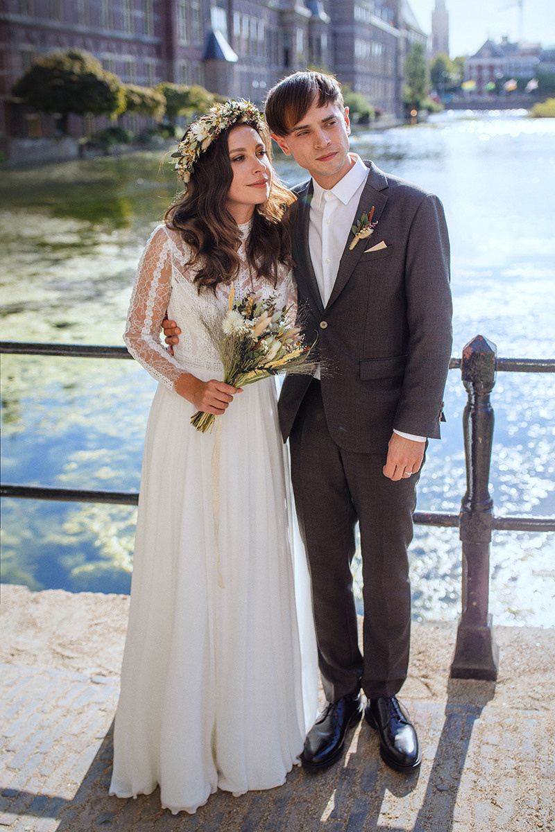 Wedding photoshoot in the Hague. Art photographer in Amsterdam, the Netherlands Irina Dzhul