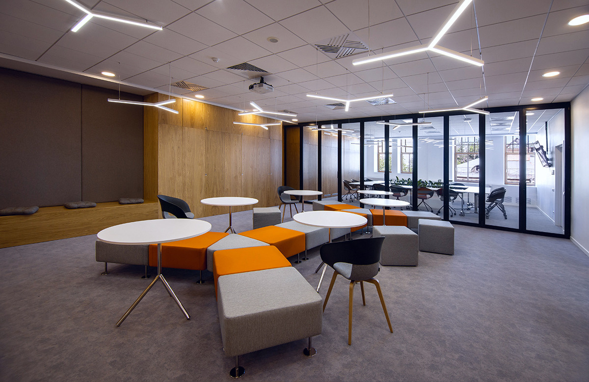 Photoshoot of ING Bank Interiors. Art photographer in Amsterdam, the Netherlands Irina Dzhul