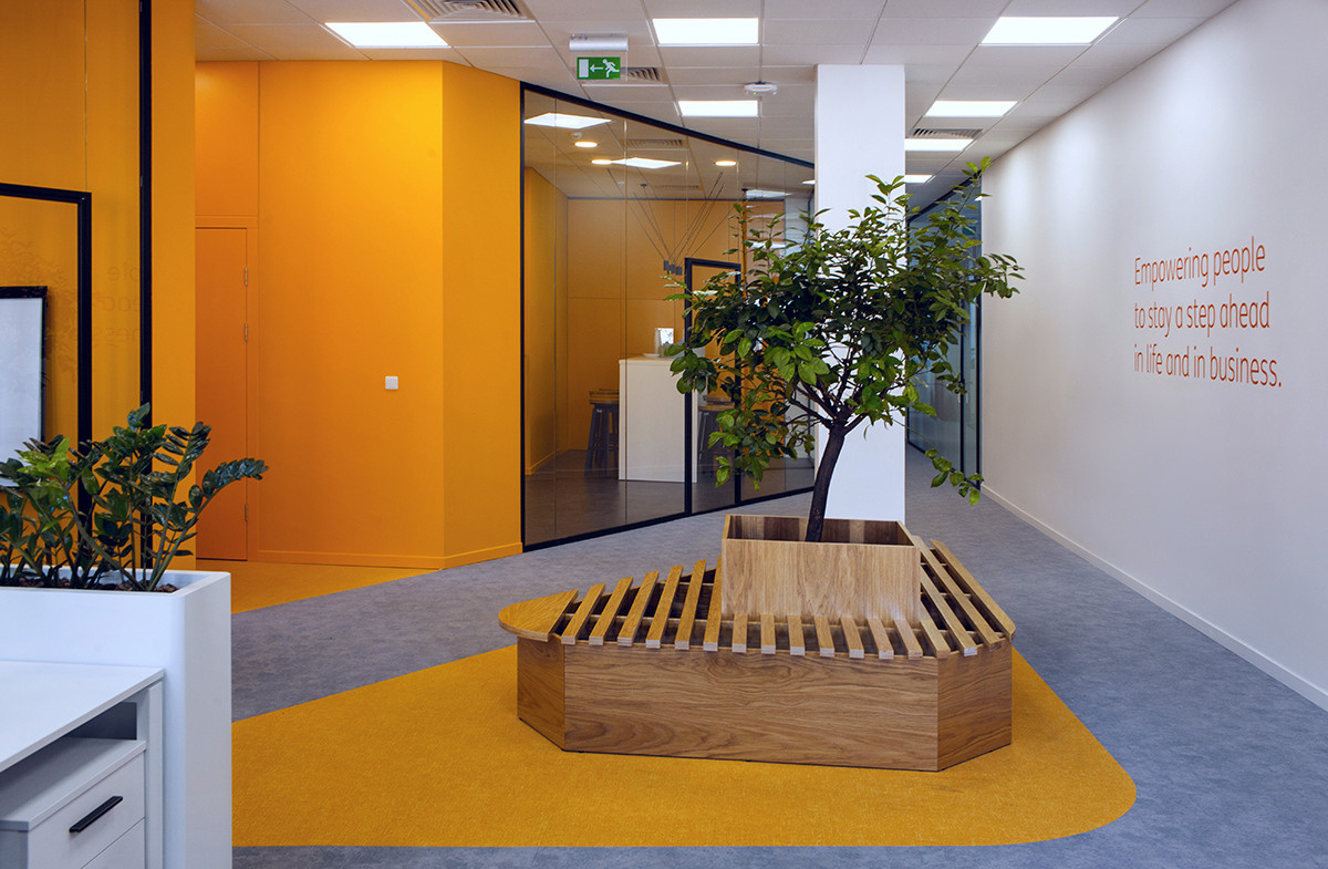 Photoshoot of ING Bank Interiors. Art photographer in Amsterdam, the Netherlands Irina Dzhul