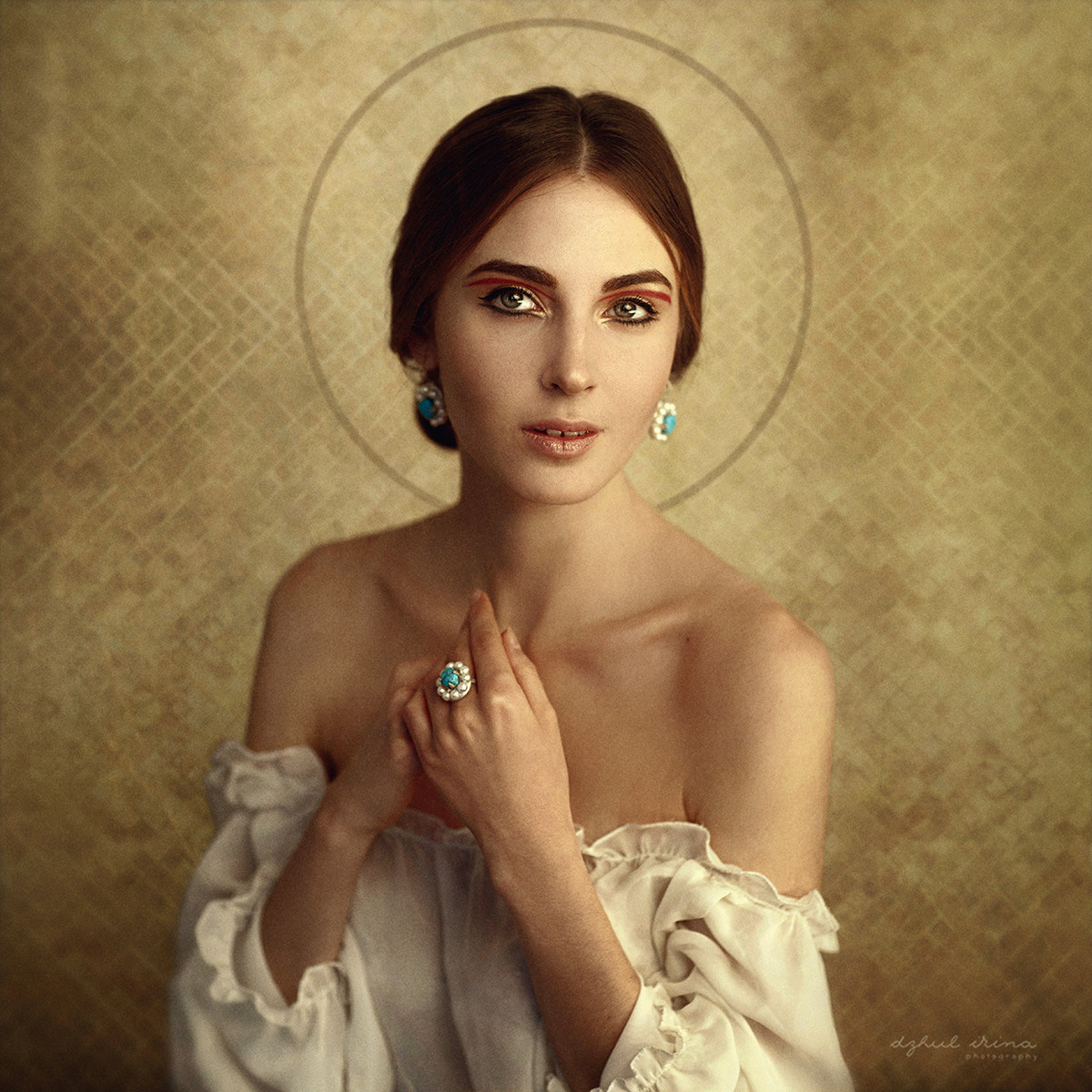 Brand photoshoot for Jewellery Byzantium. Art photographer in Amsterdam, the Netherlands Irina Dzhul