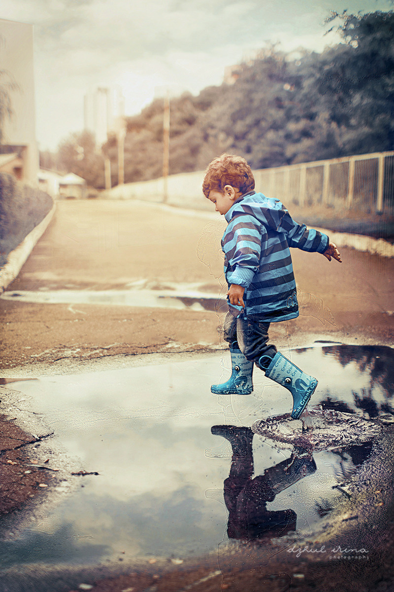Children's photoshoot. Art photographer in Amsterdam, the Netherlands Irina Dzhul