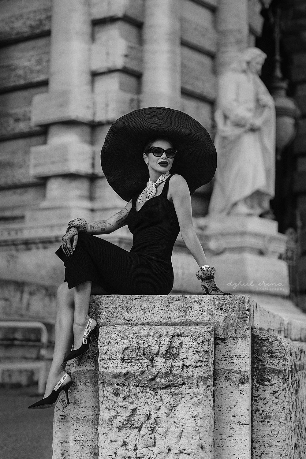 Fine art Retro Rome. Art photographer in Amsterdam, the Netherlands Irina Dzhul