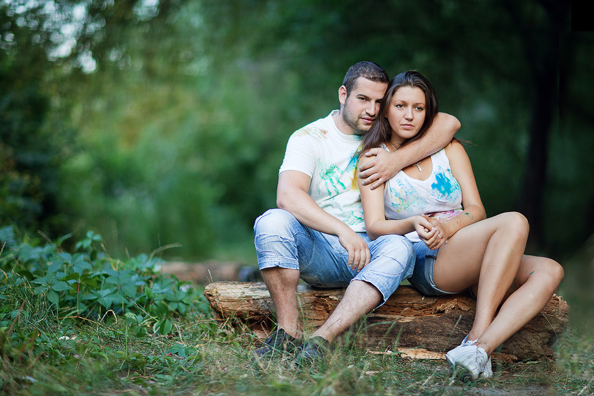 FAMILY photoshoot outside. Art photographer in Amsterdam, the Netherlands Irina Dzhul