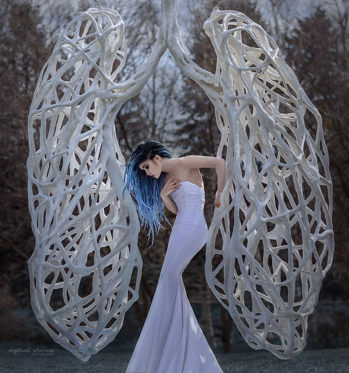 COVID-19. Art photographer in Amsterdam, the Netherlands Irina Dzhul