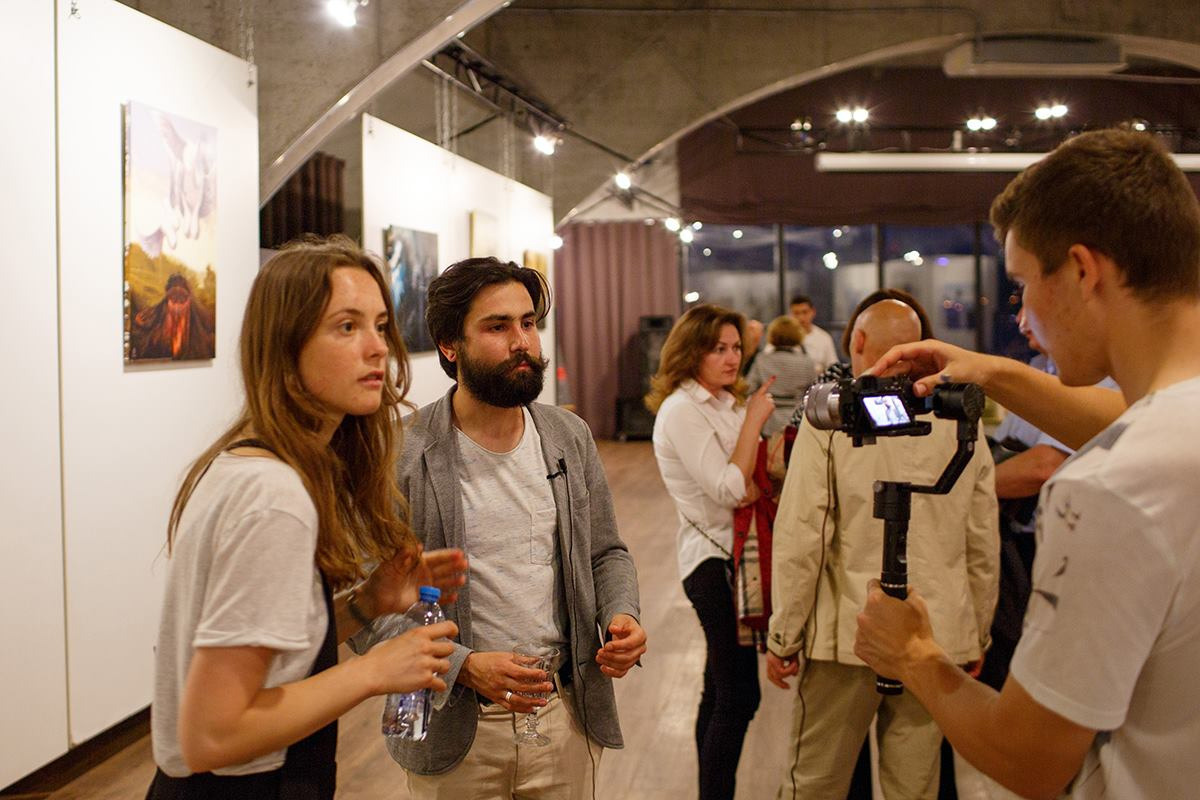 Reportage shooting of exhibitions. Art photographer in Amsterdam, the Netherlands Irina Dzhul