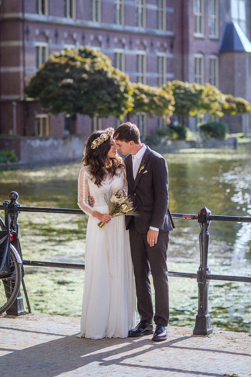 Wedding photoshoot in the Hague. Art photographer in Amsterdam, the Netherlands Irina Dzhul