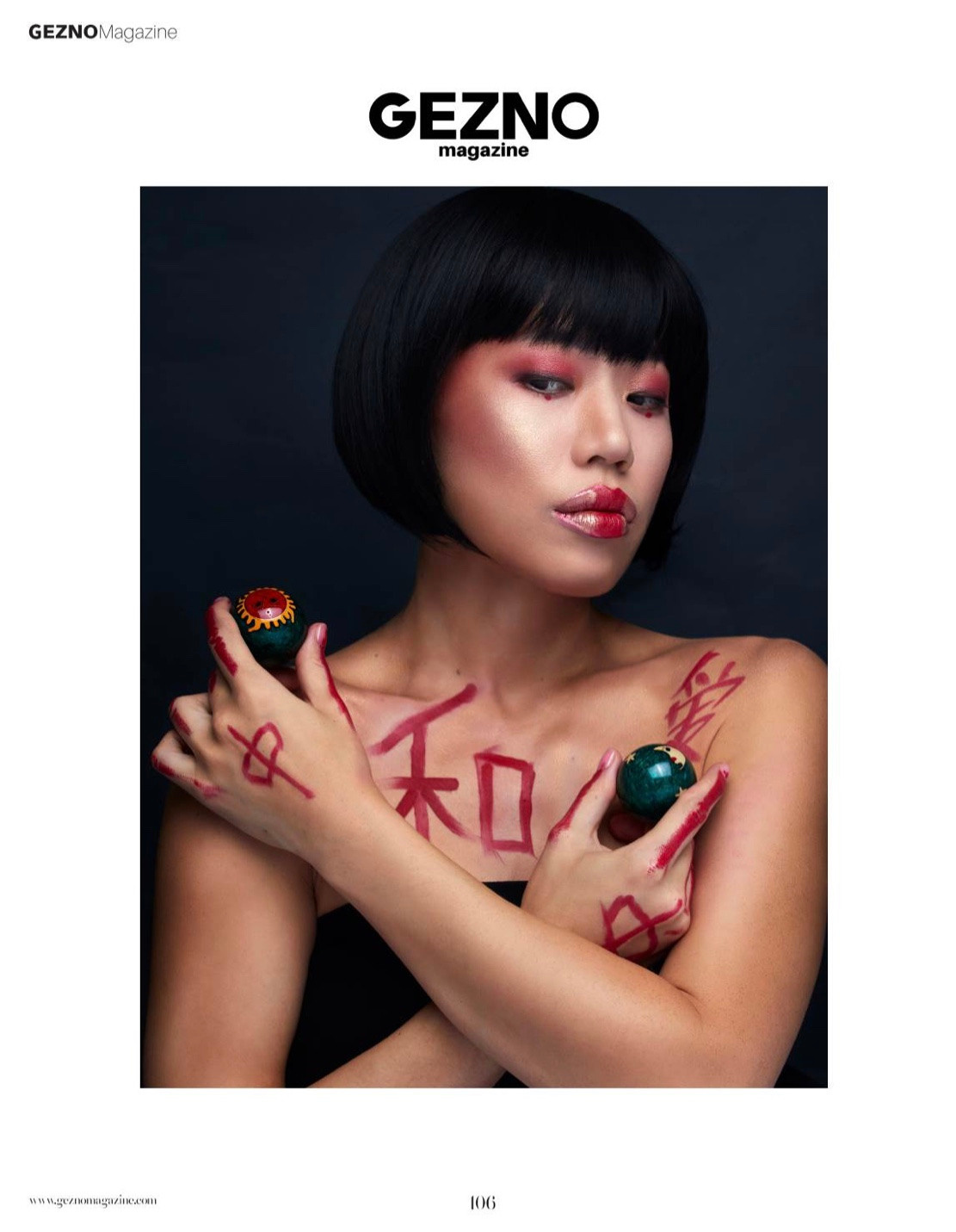 Genzo magazine Asian modern. Фешн, имиджевый и предметный фотограф в Украине и ОАЭ