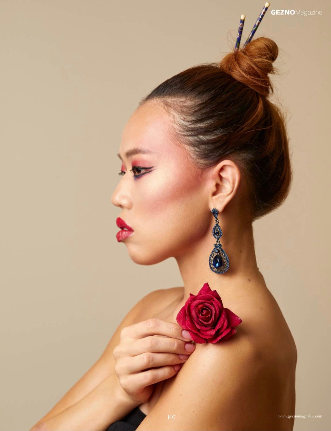 Genzo magazine Asian modern. Фешн, имиджевый и предметный фотограф в Украине и ОАЭ