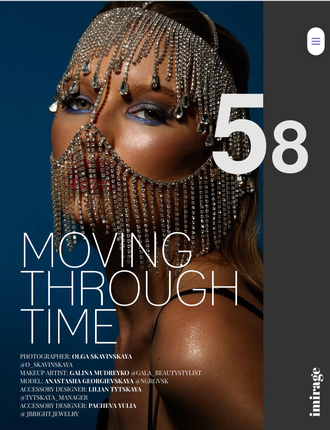 IMIRAGE magazine: Moving through time. Фешн, имиджевый и предметный фотограф в Украине и ОАЭ