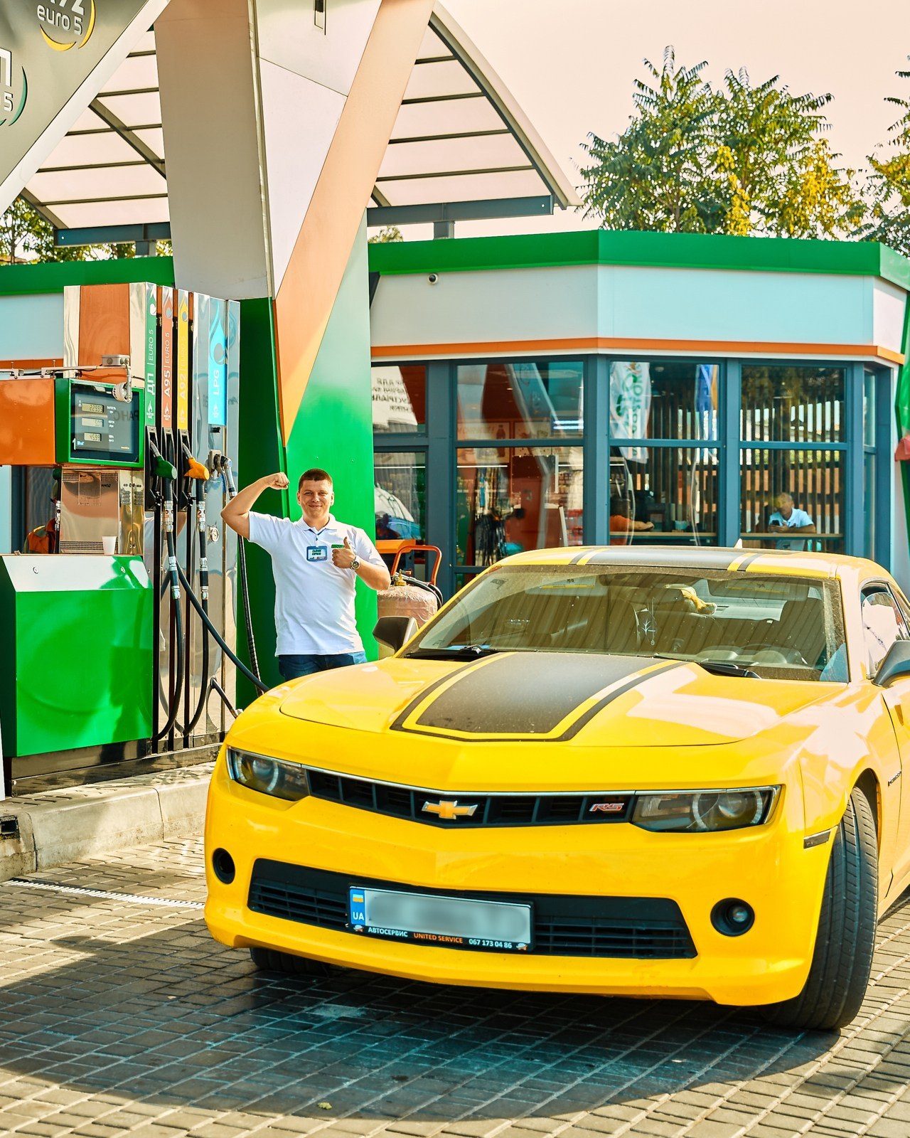 Съемка для сети АЗС «Восток Газ»