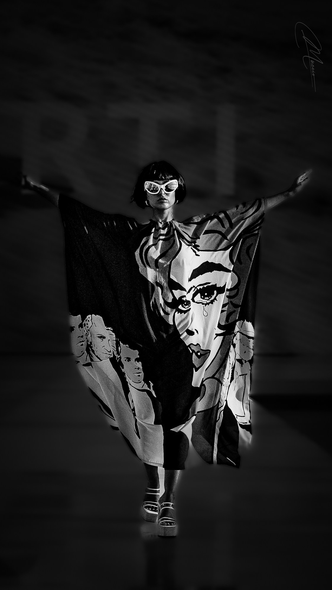 Black and White. Out and About 239