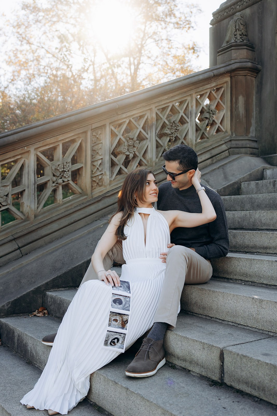 Maternity indoor and studio photoshoot. Professional Wedding and event photographer USA New York