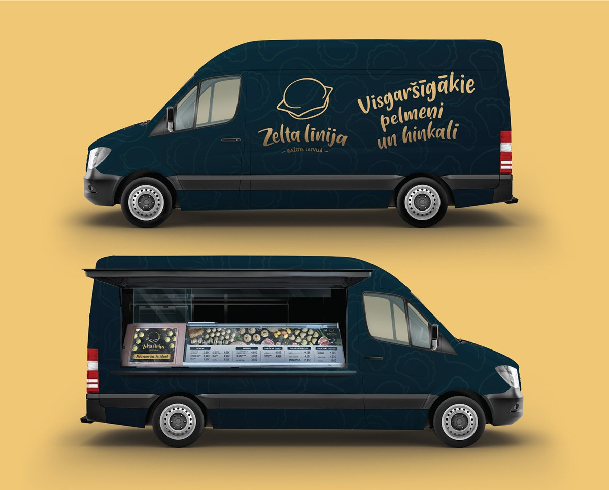 Packaging Design & Brand Identity for Zelta līnija frozen products. ContentLab — визуальный контент для бизнеса |📍Рига