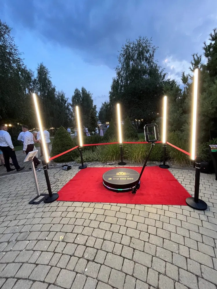 Video Booth 360°. Mc Geo