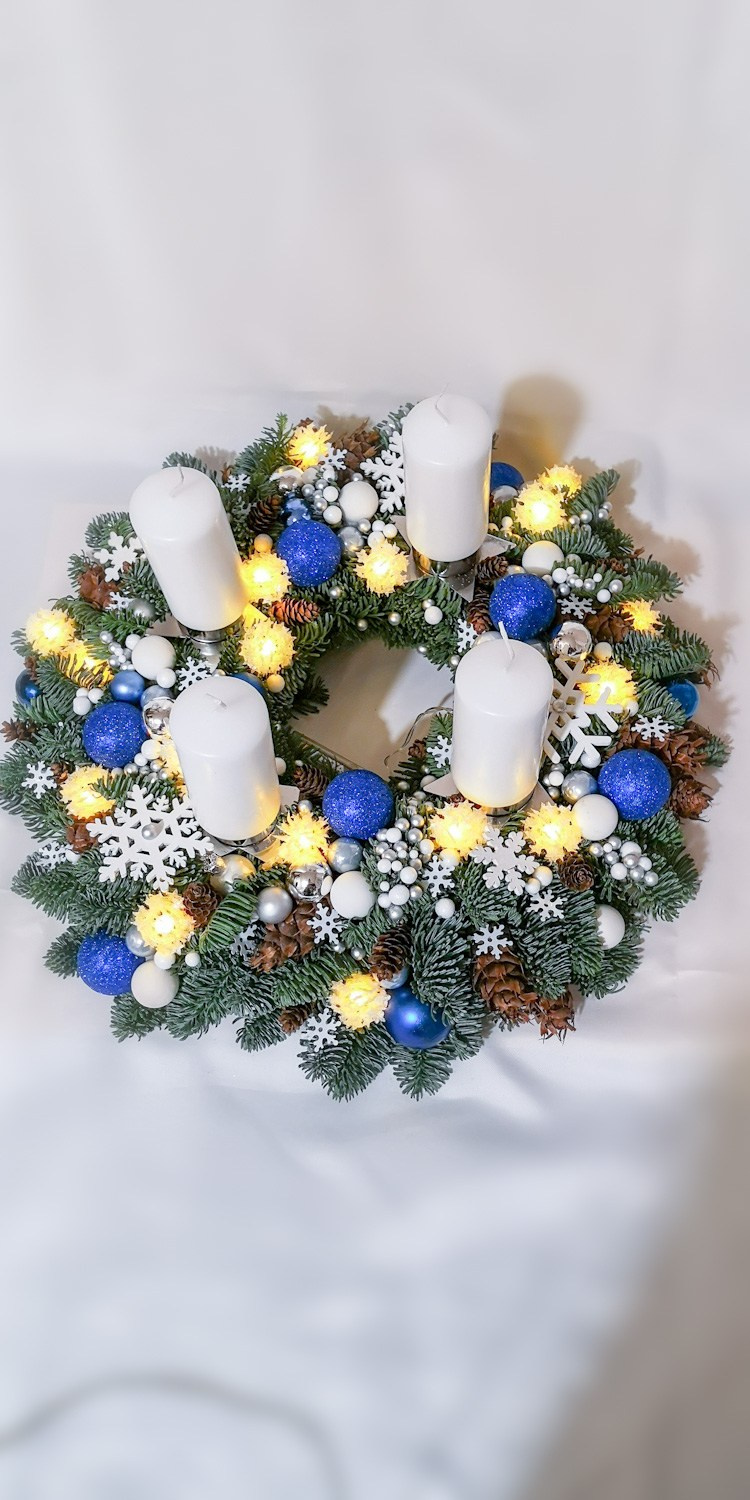 Adventes vainadziņi. Event design, decoration, floristry, gift, Irina Novika, Riga, Latvia