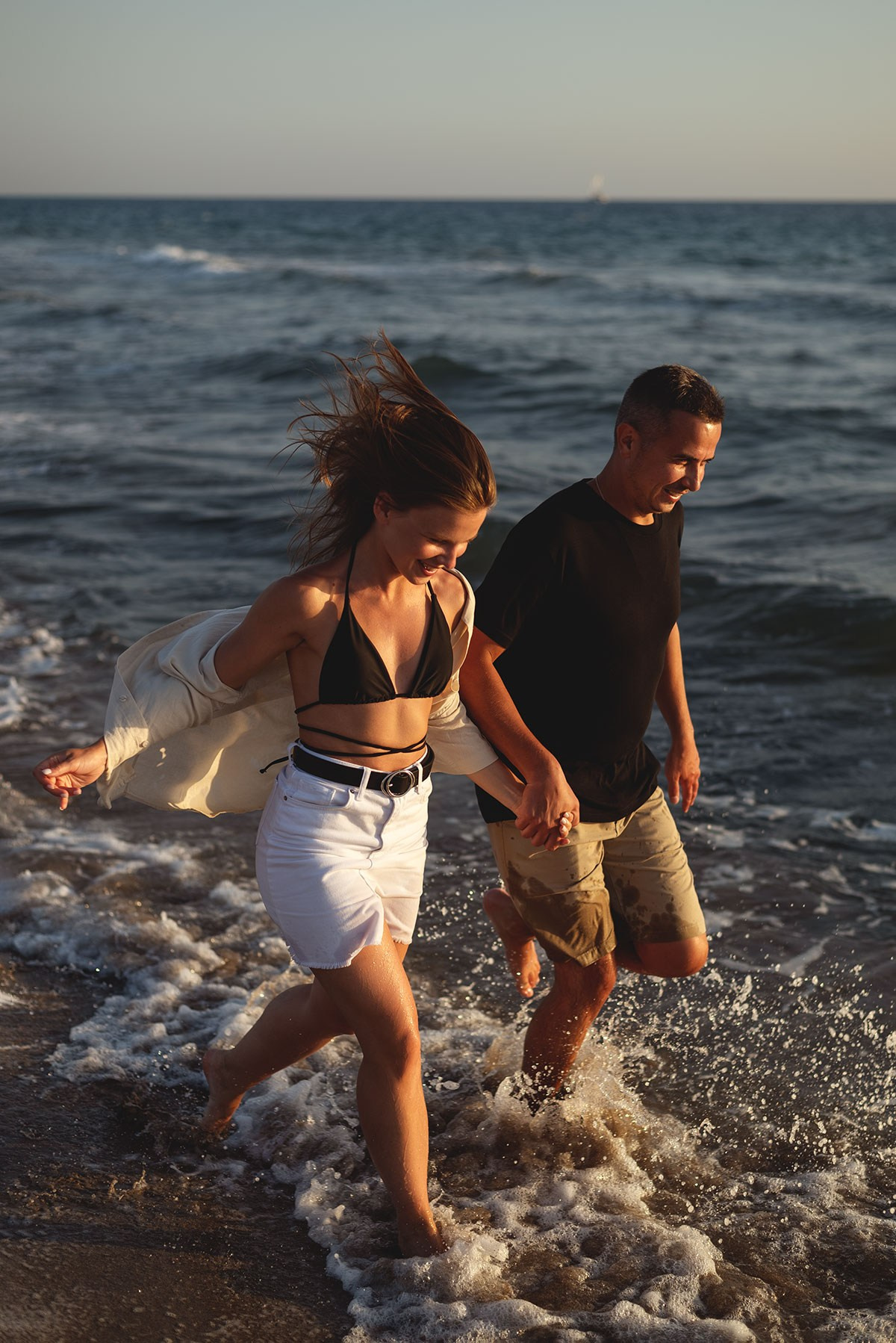 Съемка на море на закате. Фотограф Анталия, Кемер, Белек, Сиде Дарья Кая