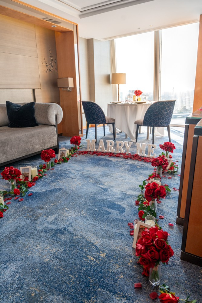 Proposal at the Shard. Tonya Kyrylenko photographer in London