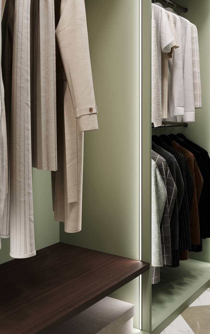 Green Dressing Room. Andrei Subochev