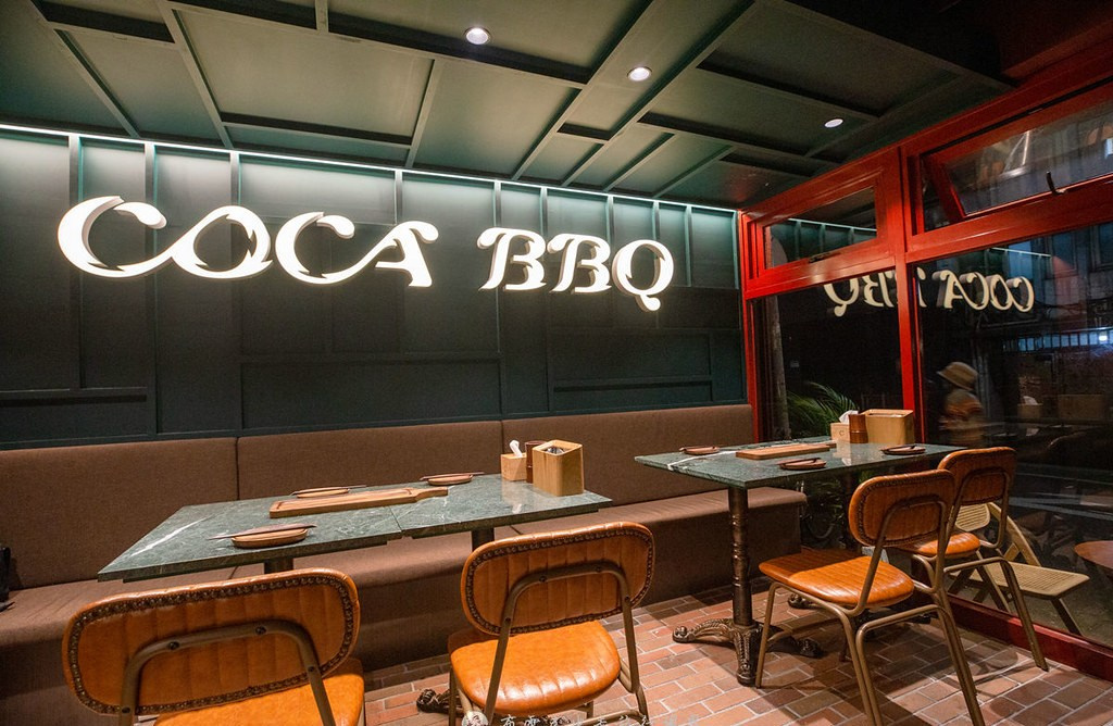 Coca Thai bistro. IHID studio