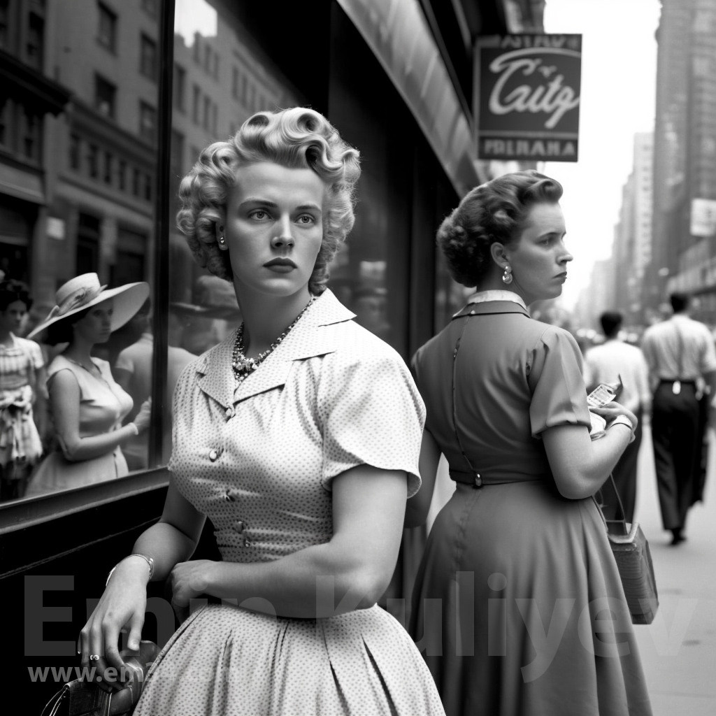 Welcome to New York 1950s (created in the program MIdjourney AI). Emin Kuliyev — Award-Winning Wedding Photojournalist NYC & USA | Best Wedding Photographer Known for Candid, Timeless Moments