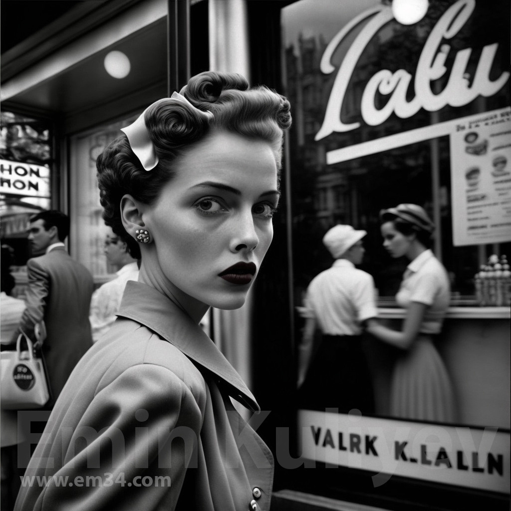 Welcome to New York 1950s (created in the program MIdjourney AI). Emin Kuliyev — Award-Winning Wedding Photojournalist NYC & USA | Best Wedding Photographer Known for Candid, Timeless Moments