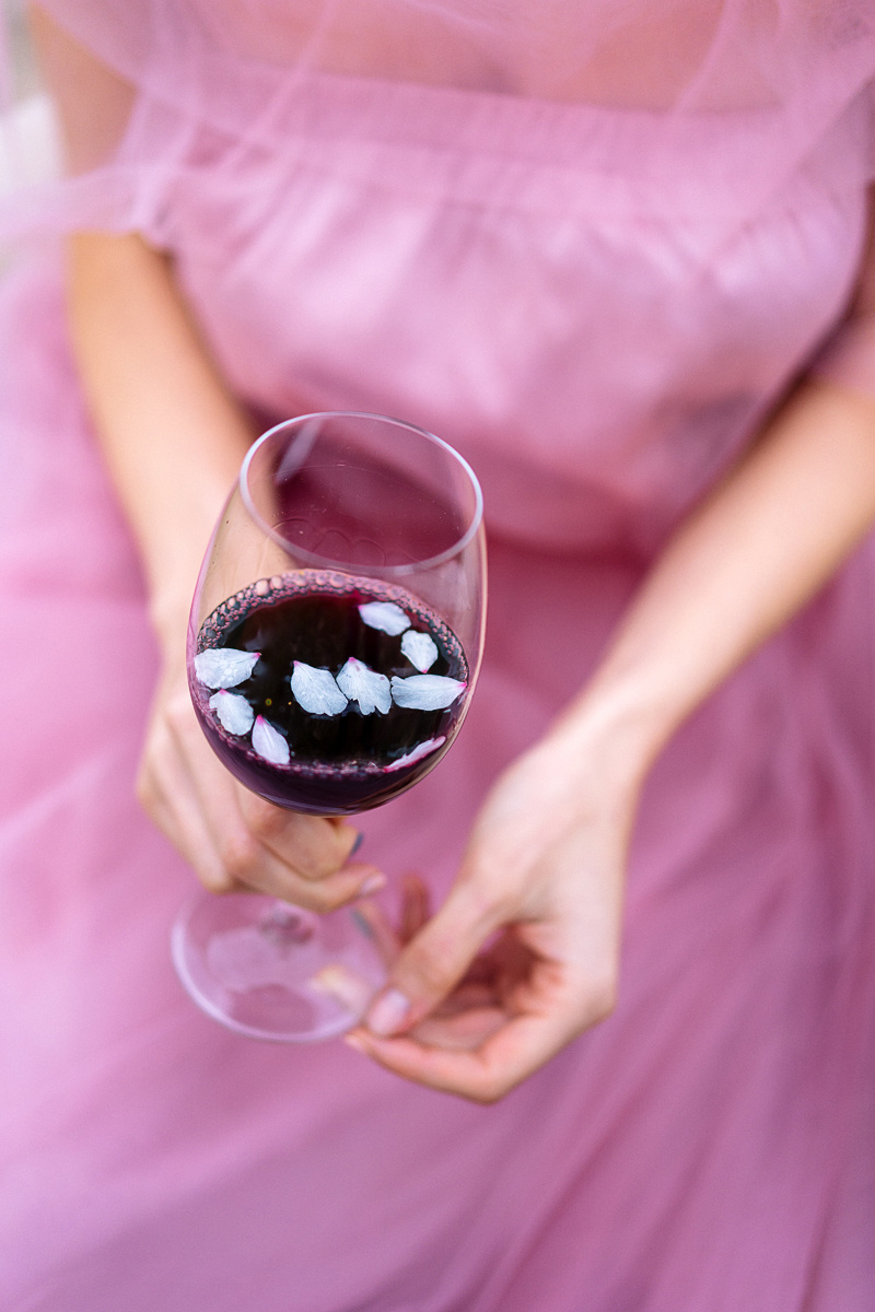 Фотосессия в цветущем миндале. Фотограф и визажист Анастасия Гусарова