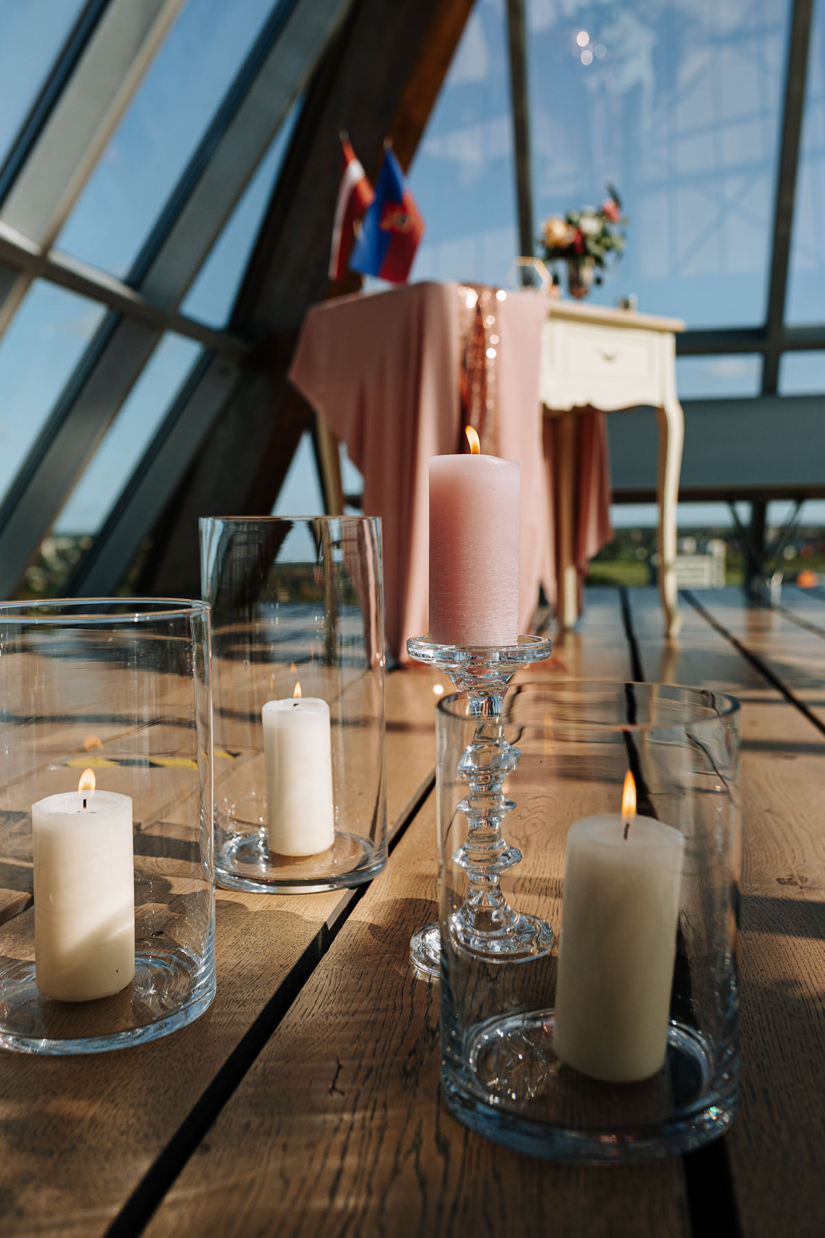 Kāzu rīts Ķīpsalā un ceremonija Jelgavas tornī