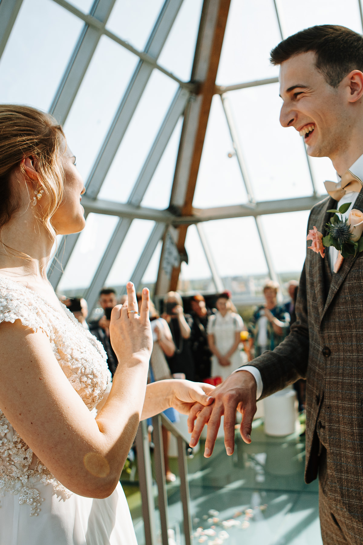 Kāzu rīts Ķīpsalā un ceremonija Jelgavas tornī