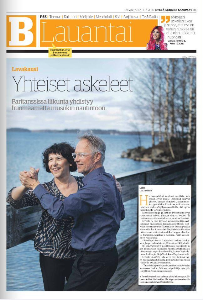 For newspaper. Valokuvaaja Lahti, Helsinki Elena Salonen