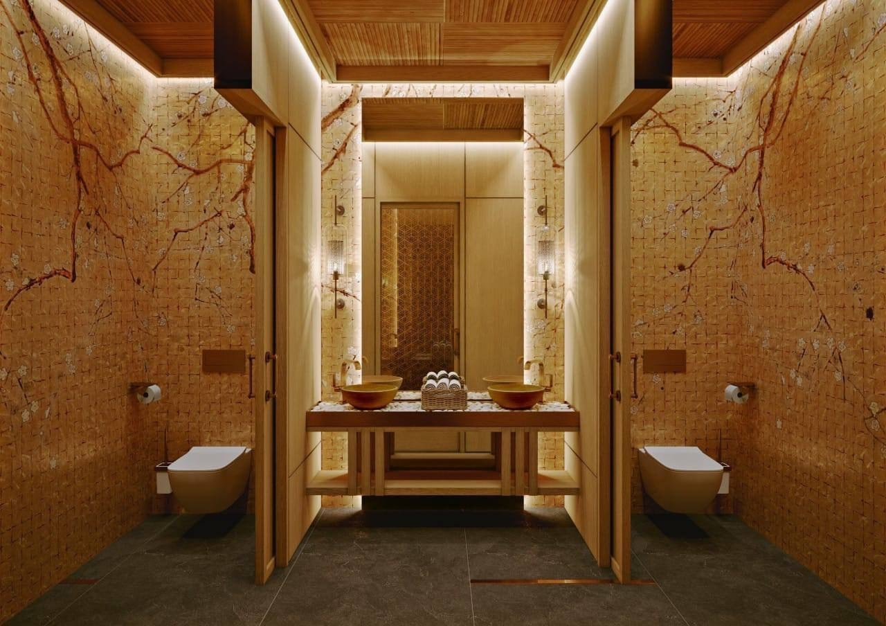 Okabe Restaurant. Interior Seasons