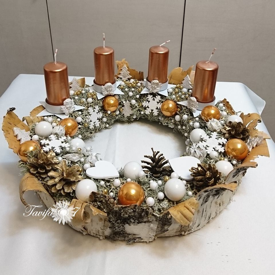 Adventes vainadziņi. Event design, decoration, floristry, gift, Irina Novika, Riga, Latvia